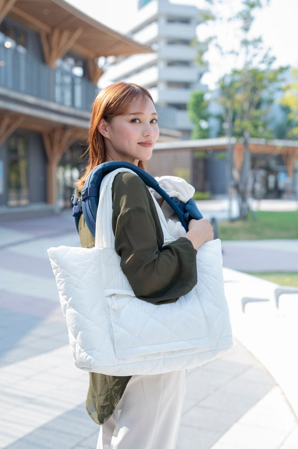 AMELIE 3WAY キルティングマザーズバッグ