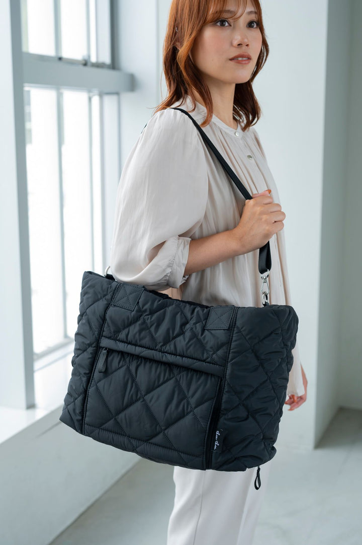 THEATHEA/ティアティア 3WAY キルティングマザーズバッグ 3点セット THEATHEA ティアティア マザーズバッグ AMELIE THEA